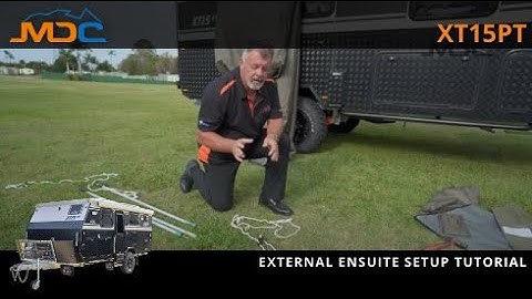 How to: Setup External Ensuite MDC XT15PT Offroad Caravan