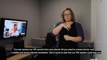 Video Remote Interpreting - VRI at Access Plus