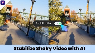 How to Stabilize Video with AI | Stabilize Shaky Footage video 2025