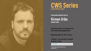 2019 I CWS I Conversación con Kirmen Uribe