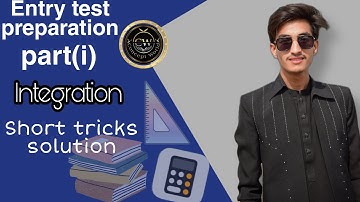 Integration|Entry test preparation|part(i)|Short tricks mcqs solution@conceptworld.