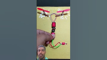 Mini Dynamo Generator Power Transfer In Drone Motor _ DC Motor #dcmotor #tech #dynamo #shorts