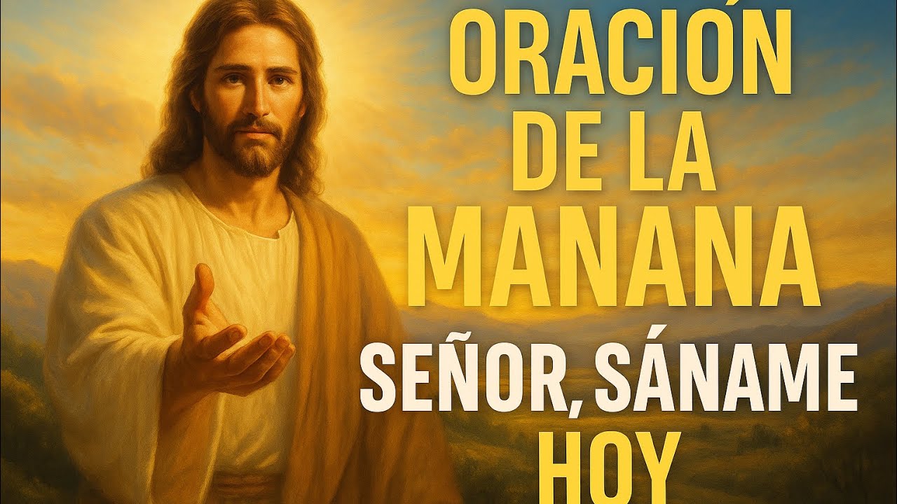 🌅 SEÑOR, Sáname Hoy — Oración de la Mañana para Sanar el Cuerpo y el ...