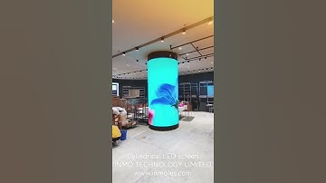 cylindrical led display| Soft LED module