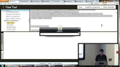 IndexedDB with Parashuram Narasimhan
