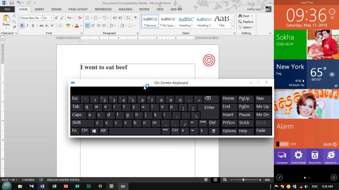 Microsoft Word 2013 Lesson 9 - YouTube