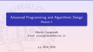 Algorithmic Design - Lesson 23