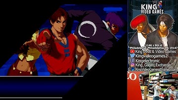 THE KING OF FIGHTERS  2002  NEO GEO ARCADE MVS in king video games