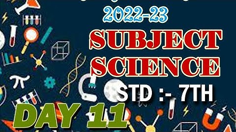 STD 7/SUBJECT SCIENCE/ACTIVITY 11/DAY 11/ BRIDGE COURSE 2022-23/SOLUTIONS/ANSWERS/