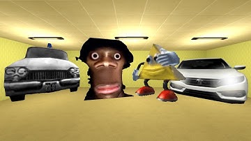 Auughh, Vehicle, Patrulla and Dancing Triangle Nextbot | Garry