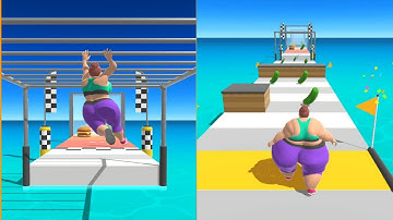 Fat 2 Fit! Gameplay All Levels Walkthrough Android, iOS New Update Level 1-2