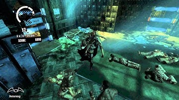 Batman Arkham Asylum (GOTY): Totally Insane Challenge Map