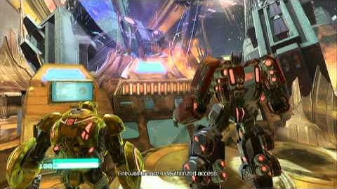 Transformers Fall Of Cybertron Walkthrough Part 1 ( Bumblebee )