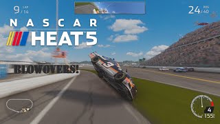 : Nascar Heat 5 Blowover Compilation!