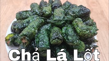 Cách làm chả lá Lốt thịt heo thơm ngon