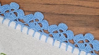 PUNTILLA MARAVILLOSA tejida a crochet  || Florecitas