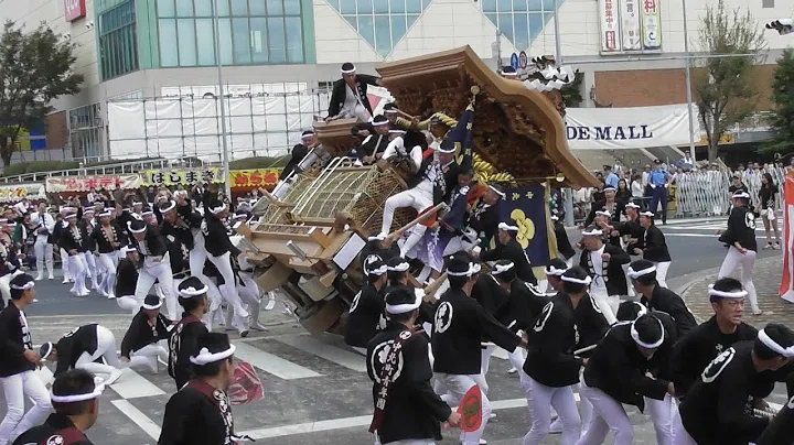 Permanent Link to 平成30年 9月15日 岸和田だんじり祭 宵宮 午前曳行 かんかん場 「kishiwada DANJIRI matsuri」 kishiwada city OSAKA JAPAN