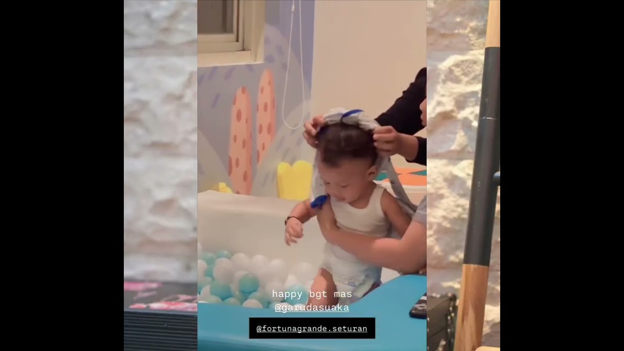 HAPPY MAS GARUDA DI TEMPAT MAIN BARU BERSAMA MAMA PAPA