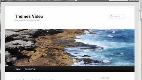 Installing the Wordpress Themes by InkThemes