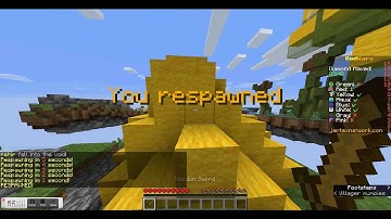 playing bedwars on jartex network #1