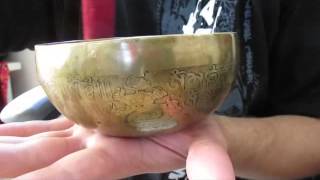 Campana Tibetana Intarsiata S042 FA4 359 HZ