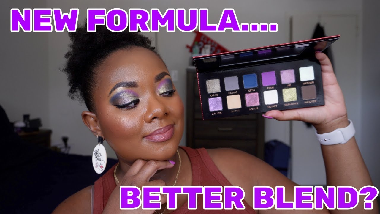 ADEPT COSMETICS AMUNET PALETTE REVIEW | REFORMULATED & BETTER?