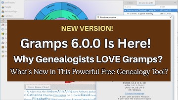 Gramps 6.0 Just Dropped — Best FREE Genealogy Tool? #gramps