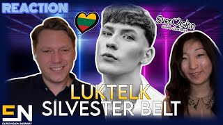 Reacting to "Luktelk" by Silvester Belt (Lithuania Eurovision 2024) 🇱🇹