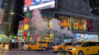 New York City Live 🗽Monday Evening Walk in Cold Manhattan(03.18.24)