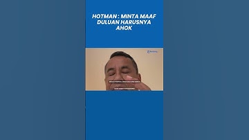 Hotman Blak-blakan Sindir Eks Komisaris Pertamina: yang Minta Maaf Duluan Harusnya Ahok