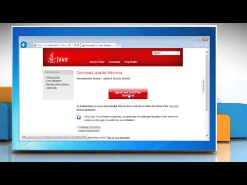 How to install Java® in Internet Explorer® 10 Preview on a Windows® 7 PC