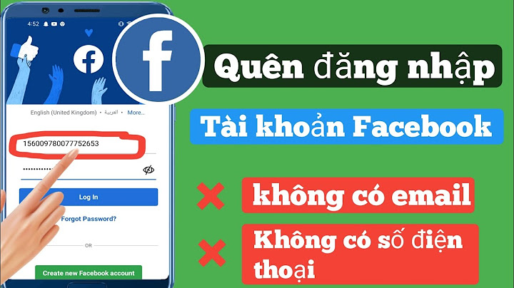 Hướng dẫn log in liên kết với facebook năm 2024