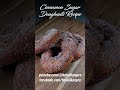 Easy Cinnamon Sugar Donuts Recipe #donuts #yummy #yummyfood