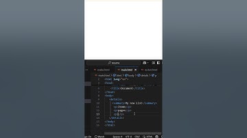 💡 How to Use the Details Tag in HTML #webdevelopment #coding #htmltags #shorts