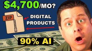 My $4,700/Month Digital Product Business And How It Works!