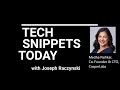Tech Snippets Today – CasperLabs - Medha Parlikar – Co-founder and CEO, with Joseph Raczynski