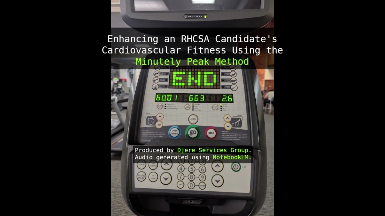 Enhancing an RHCSA Candidate's Cardiovascular Fitness Using the Minutely Peak Method