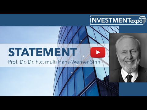 Interview mit Prof. Dr. Dr. h.c. mult. Hans-Werner Sinn auf der 4. INVESTMENTexpo