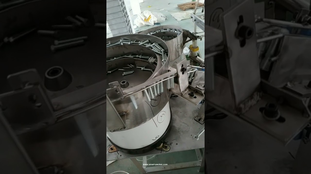 Automatic 4 vibrando alimentação de arco hardware parafusos parafusos saco de anel de vedação vertic