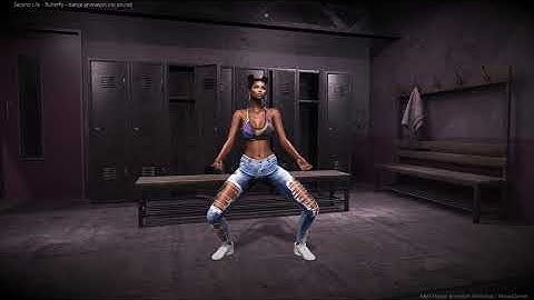 SL - Butterfly - dancehall dance 3d animation for @secondlife