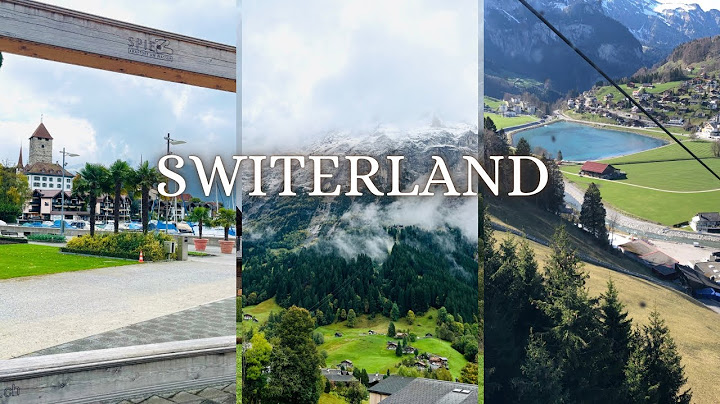 “Grindelwald to Rhine Falls 🇨🇭 | The Ultimate Swiss Day Trip!”