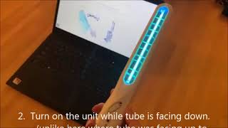How to use your new 5W Germicidal Wand from UltravioletBeams / 999Company.