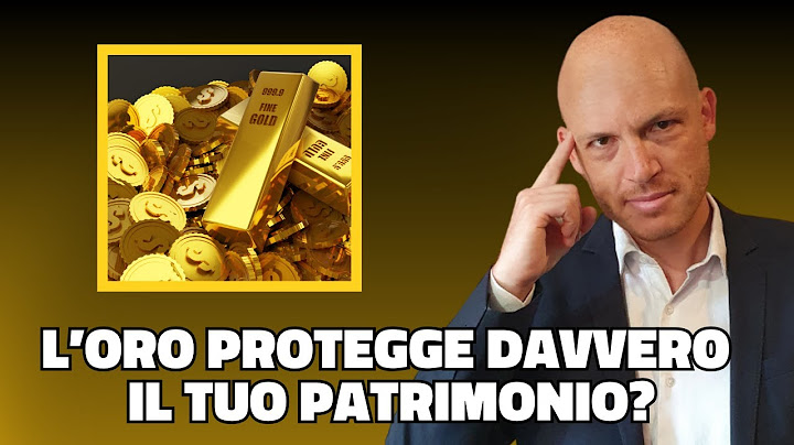 L'ORO PROTEGGE DAVVERO IL TUO PATRIMONIO? Parliamone!
