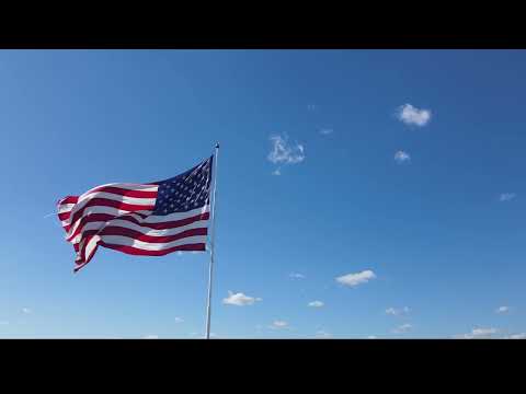 American Flag Blowing in the Wind.mov