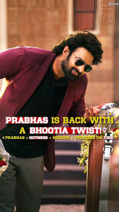 The Raja Saab Teaser Review | Prabhas in Horror Comedy Avatar | Full Breakdown🔥#ytshorts #shorts