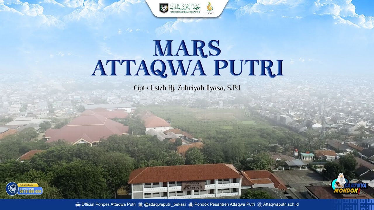 MARS ATTAQWA PUTRI (Official Music Video) | Santri Pondok Pesantren Attaqwa Putri