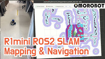 R1mini ROS2 SLAM | Mapping and Navigation