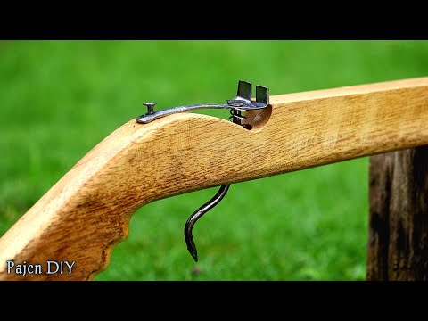 DIY Slingshot - Powerful And Accurate Wooden Slingshot Easy To Create