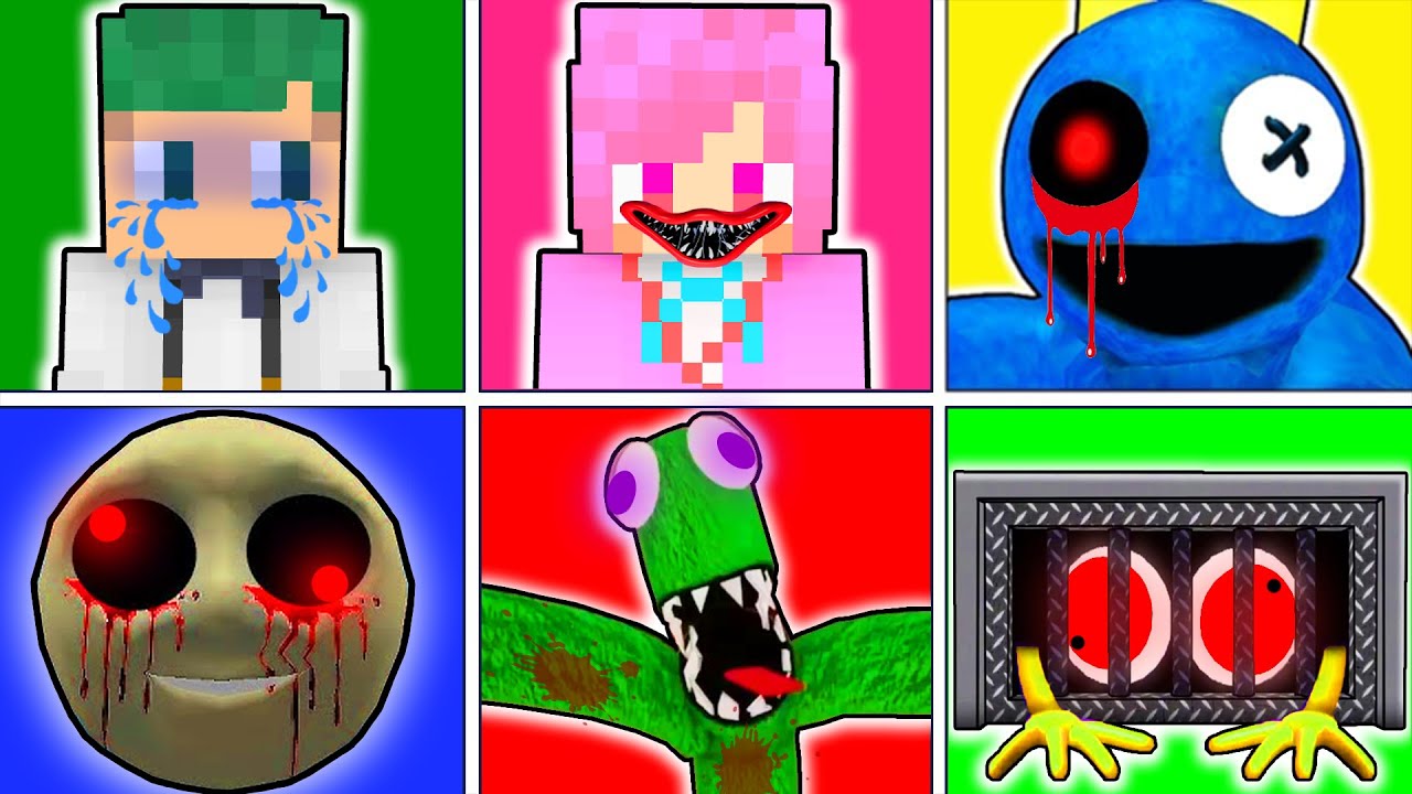 カラフルな化け物が襲って来る!?ニセ物の『レインボーフレンズ』から