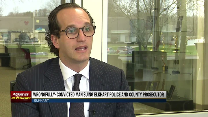 Andrew Royer, wrongfully convicted of murder, file...
